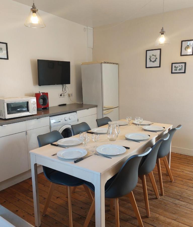 Les Belles Terrasses Dieppe ,3 Appartements , Le Vegetal De 1 A 8 Personnes , Le Tropical De 1 A 6 Personnes , Le Floral Avec Terrasse De 1 A 3 Personnes , Quartier Calme Au Stationnement Gratuit A Cote De L'Avenue Verte Zewnętrze zdjęcie