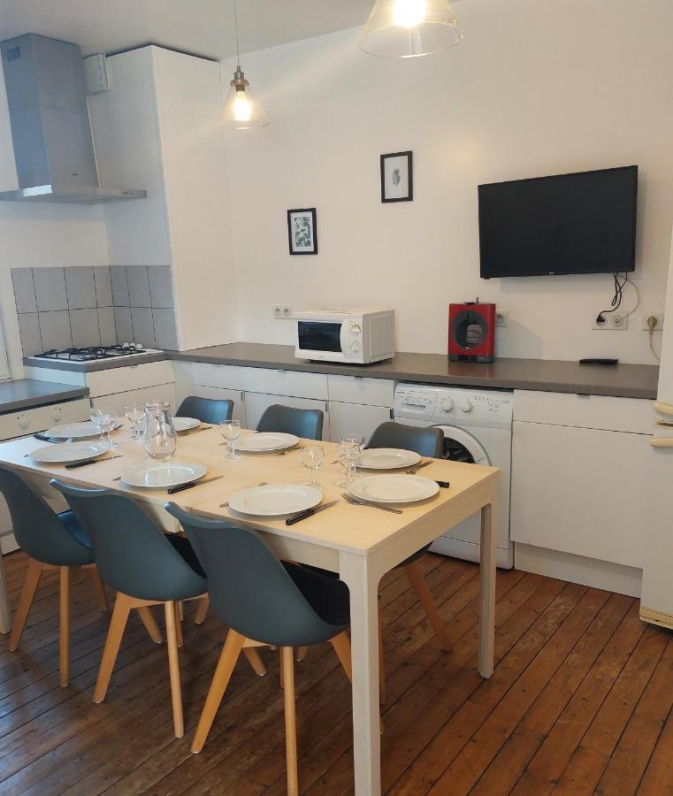 Les Belles Terrasses Dieppe ,3 Appartements , Le Vegetal De 1 A 8 Personnes , Le Tropical De 1 A 6 Personnes , Le Floral Avec Terrasse De 1 A 3 Personnes , Quartier Calme Au Stationnement Gratuit A Cote De L'Avenue Verte Zewnętrze zdjęcie