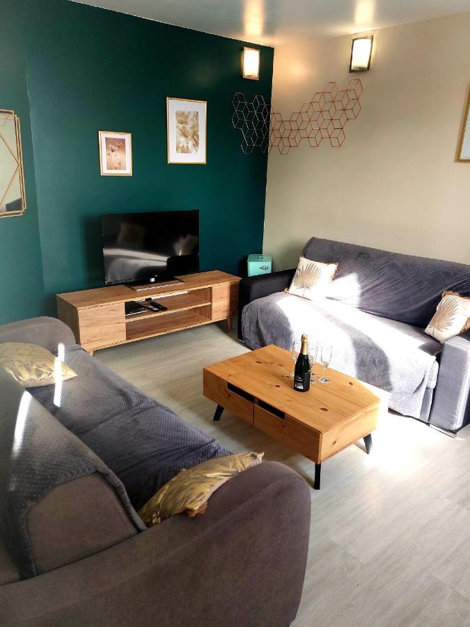 Les Belles Terrasses Dieppe ,3 Appartements , Le Vegetal De 1 A 8 Personnes , Le Tropical De 1 A 6 Personnes , Le Floral Avec Terrasse De 1 A 3 Personnes , Quartier Calme Au Stationnement Gratuit A Cote De L'Avenue Verte Zewnętrze zdjęcie