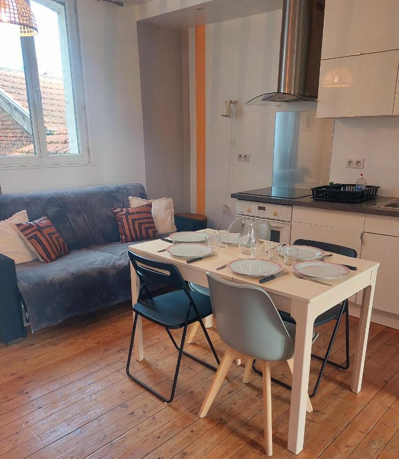 Les Belles Terrasses Dieppe ,3 Appartements , Le Vegetal De 1 A 8 Personnes , Le Tropical De 1 A 6 Personnes , Le Floral Avec Terrasse De 1 A 3 Personnes , Quartier Calme Au Stationnement Gratuit A Cote De L'Avenue Verte Zewnętrze zdjęcie