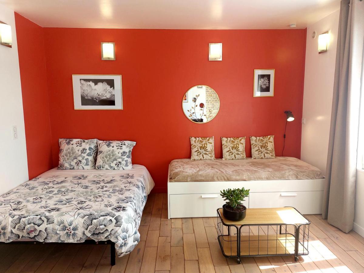 Les Belles Terrasses Dieppe ,3 Appartements , Le Vegetal De 1 A 8 Personnes , Le Tropical De 1 A 6 Personnes , Le Floral Avec Terrasse De 1 A 3 Personnes , Quartier Calme Au Stationnement Gratuit A Cote De L'Avenue Verte Zewnętrze zdjęcie