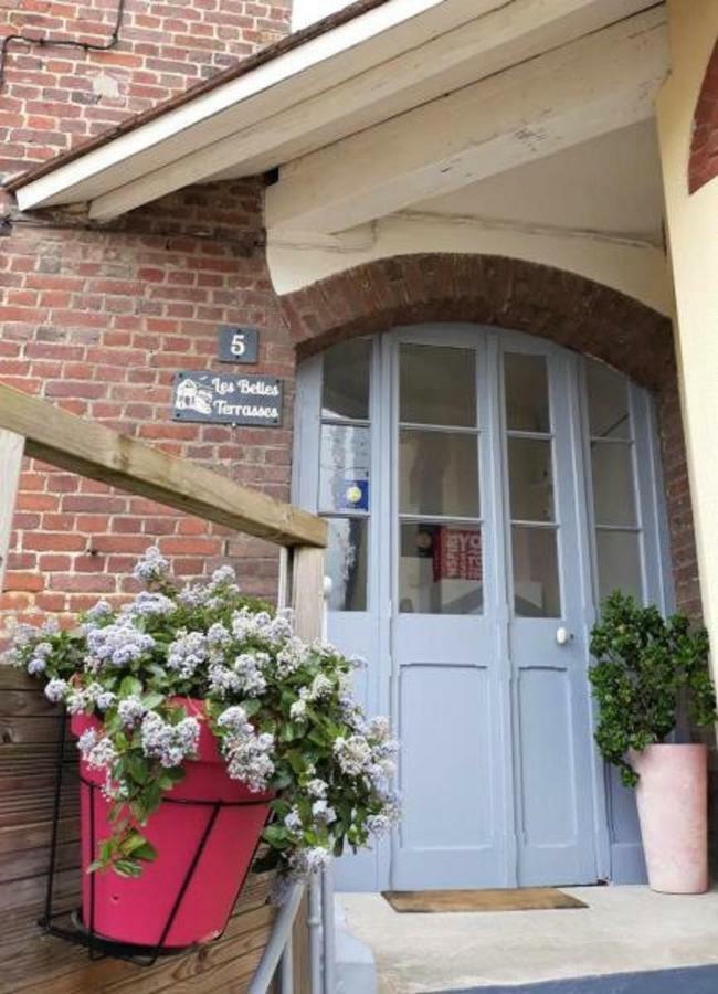 Les Belles Terrasses Dieppe ,3 Appartements , Le Vegetal De 1 A 8 Personnes , Le Tropical De 1 A 6 Personnes , Le Floral Avec Terrasse De 1 A 3 Personnes , Quartier Calme Au Stationnement Gratuit A Cote De L'Avenue Verte Zewnętrze zdjęcie